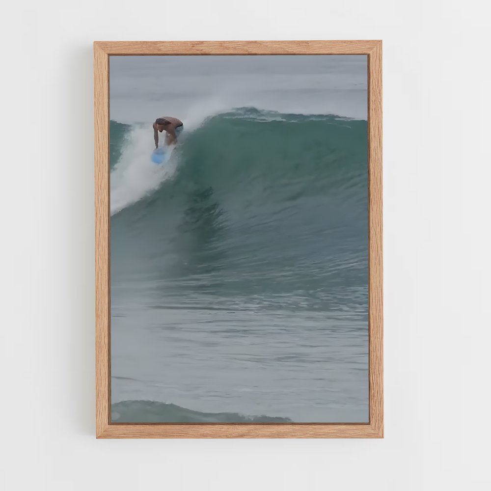 Poster Surfing the Edge – affiche Skimboard (vue 4)